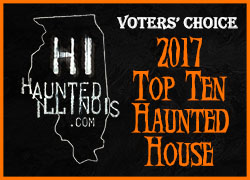 Top Ten Voter's Choice at HauntedIllinois.com, 2017